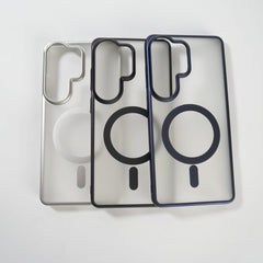 FRATO Samsung S26 Ultra Galaxy S26 Ultra Frosted Magsafe Shell Chrome Case