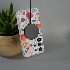FRATO Samsung S26 Ultra Galaxy S26 Ultra Premium Floral Leather MagSafe Case Back Cover