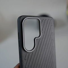 FRATO Samsung S26 Ultra Galaxy S26 Ultra Textured Line Grip Case | Anti-Slip Matte Back Shockproof Slim Cover