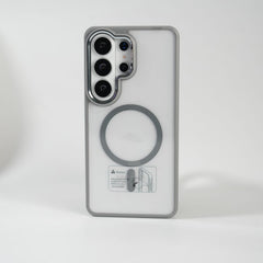 FRATO Samsung S26 Ultra Galaxy S26 Ultra Transparent Shockproof Magnetic Ring Case
