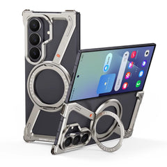 Z Shape Aluminium Metal Rotating Kickstand Case for Samsung Galaxy Z Fold 7