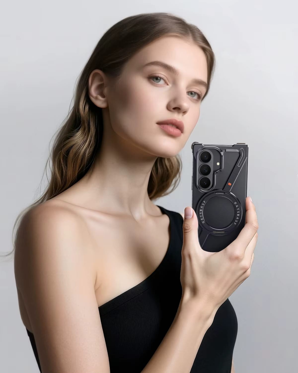 Z Shape Aluminium Metal Rotating Kickstand Case for Samsung Galaxy Z Fold 7