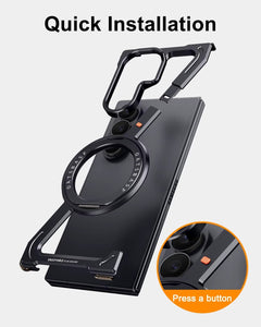 Z Shape Aluminium Metal Rotating Kickstand Case for Samsung Galaxy Z Fold 7