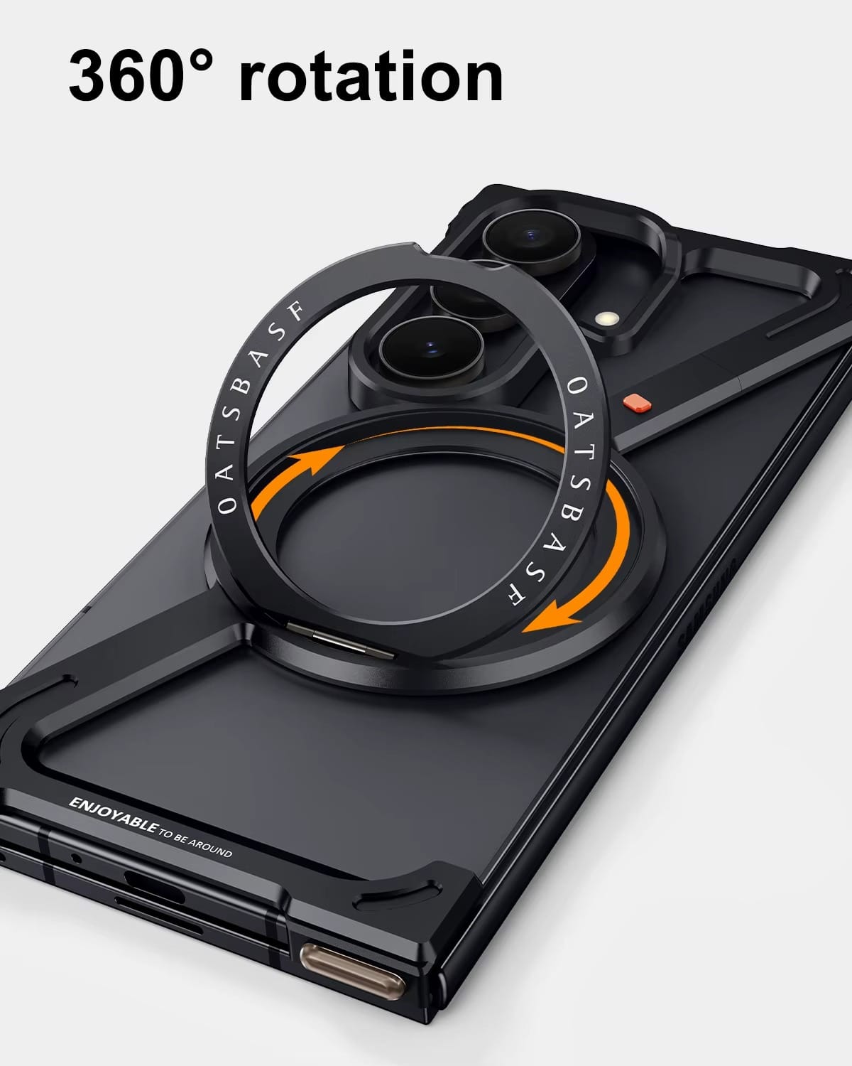 Z Shape Aluminium Metal Rotating Kickstand Case for Samsung Galaxy Z Fold 7