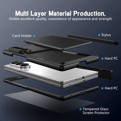 Premium Silk Matte Case for Samsung Galaxy Z Fold 8 Ultra | Built-In Card Holder & Hinge Protection