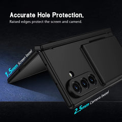 Premium Silk Matte Case for Samsung Galaxy Z Fold 8 Ultra | Built-In Card Holder & Hinge Protection