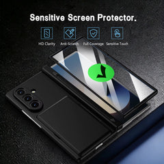 Premium Silk Matte Case for Samsung Galaxy Z Fold 8 Ultra | Built-In Card Holder & Hinge Protection
