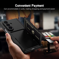 Premium Silk Matte Case for Samsung Galaxy Z Fold 8 Ultra | Built-In Card Holder & Hinge Protection