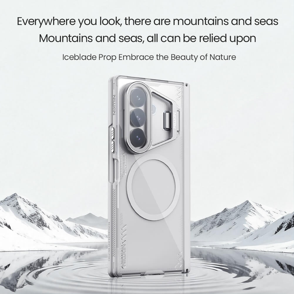 Nillkin Iceblade Prop Magnetic Camera protective cover case for Samsung Galaxy Z Fold 8 Ultra