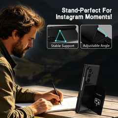 Premium Silk Matte Case for Samsung Galaxy Z Fold 8 Ultra | Built-In Card Holder & Hinge Protection