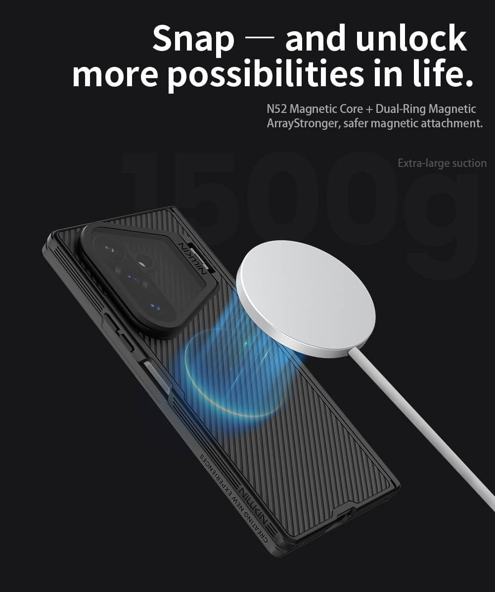 Nillkin Camshield Prop Magnetic Transparent Lens Guard Edition Camera protective cover case for Samsung Galaxy Z Fold 8 Ultra