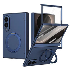 Matte Ring Stand Case For Samsung Galaxy Z Fold 8 | Built-in Screen Protector & Full Hinge Protection