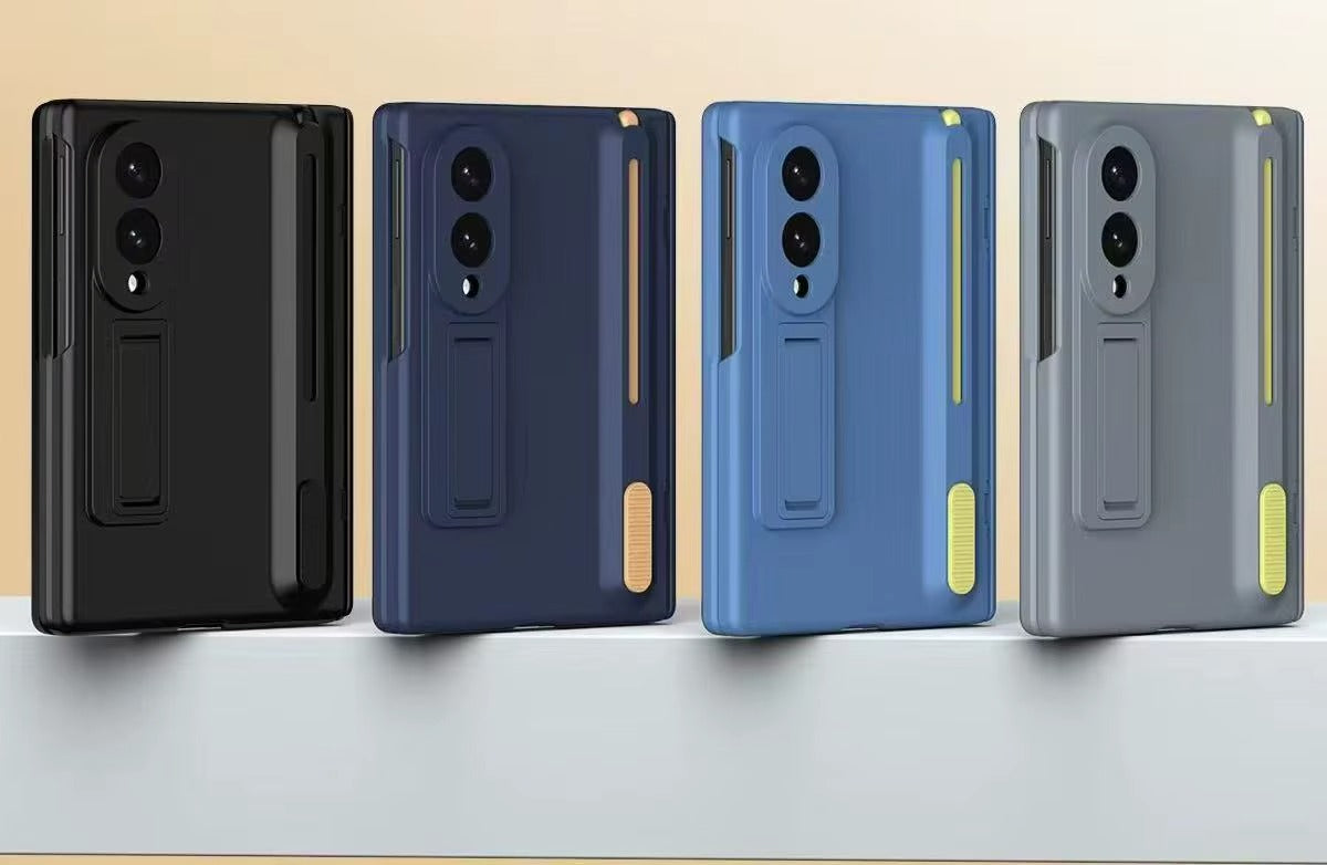 PushUP S Pen Holder Case for Galaxy Z Fold 8 with Front Glass Protection