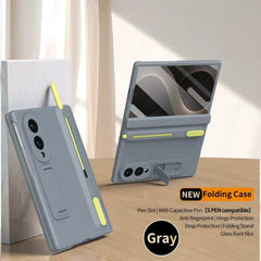 PushUP S Pen Holder Case for Galaxy Z Fold 8 with Front Glass Protection